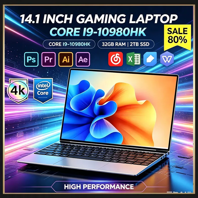 Ssd 2Tb - แล็ปท็อปบางเฉียบ 14.1 นิ้ว Intel Core I9