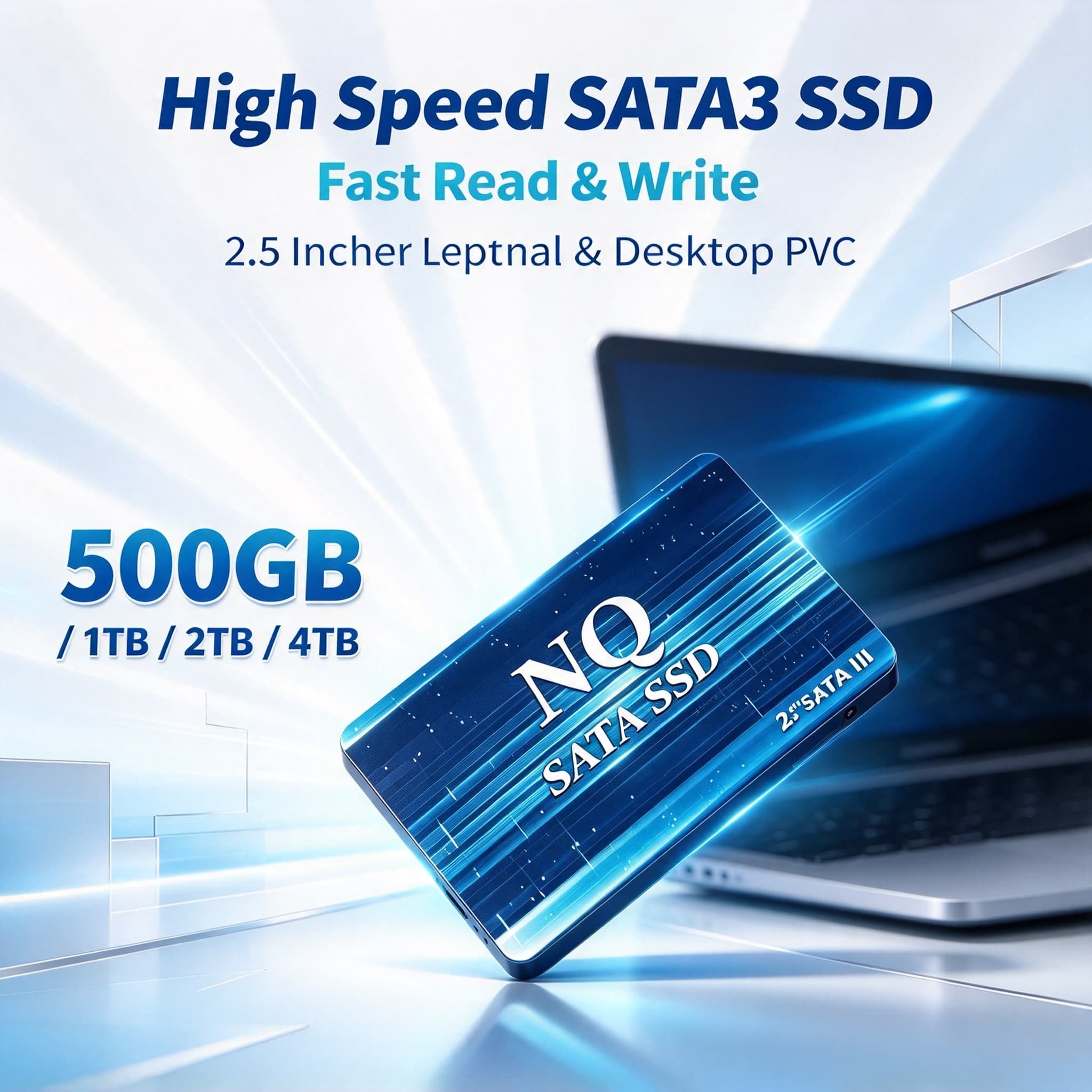 Ssd 500Gb - NQ SSD SATA III ขนาด 2.5
