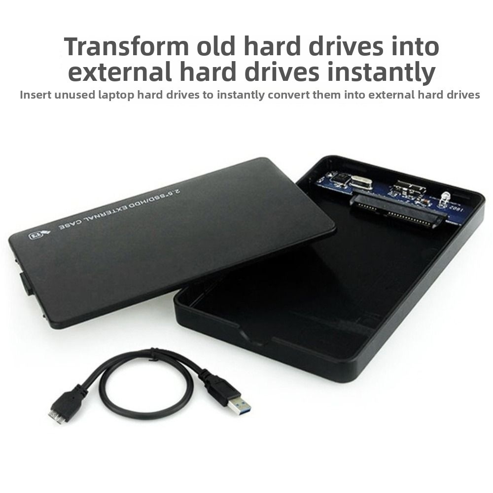 Sata Ssd - กล่องใส่ฮาร์ดดิสก์ USB 3.0 แบบพกพา ไม่ต้องใช้เครื่องมือ สำหรับ