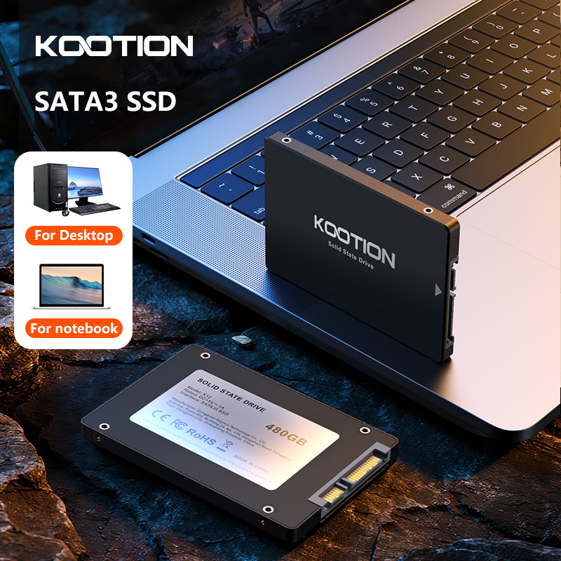 Ssd 500Gb - KOOTION SATA SSD ฮาร์ดไดรฟ์ 64GB128GB 240GB