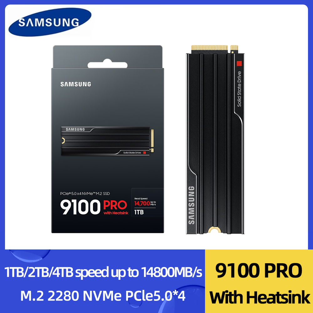 Samsung Ssd - SAMSUNG SSD 9100 PRO พร้อมฮีทซิงค์ ขนาด