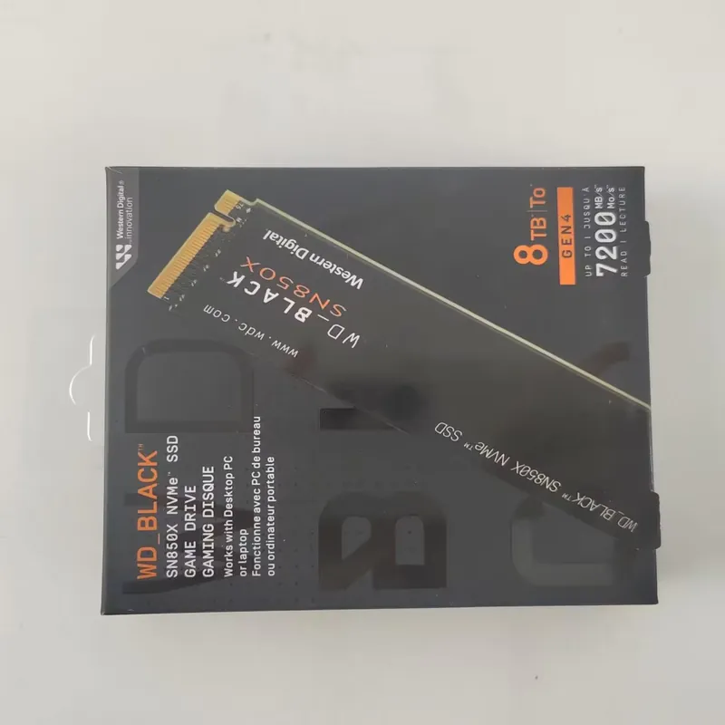 Nvme Ssd - WD_BLACK SN850X 8TB NVMe SSD รุ่น