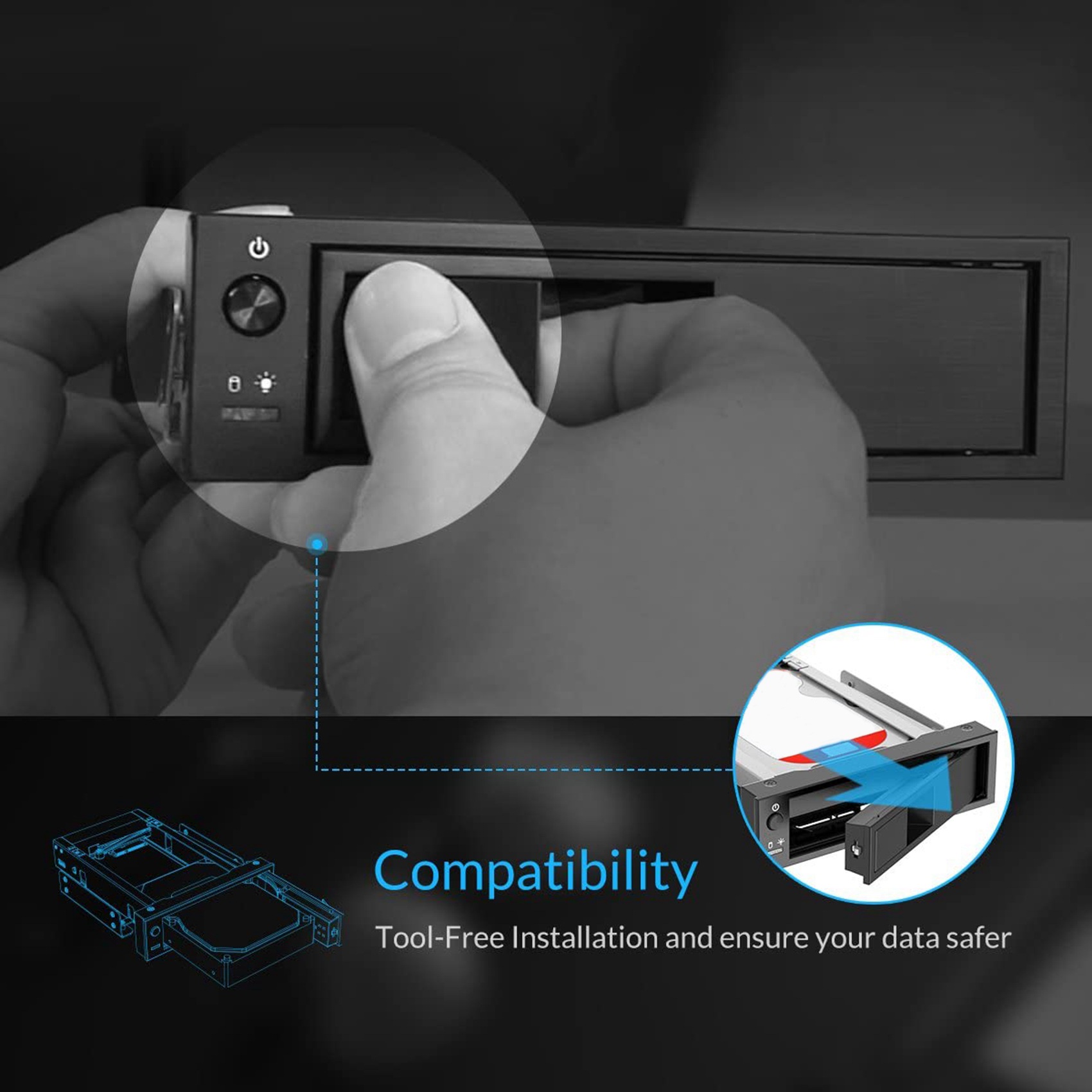 【DT56】1106SS อะแดปเตอร์ฮาร์ดได - Sata Ssd บทวิจารณ์และราคา