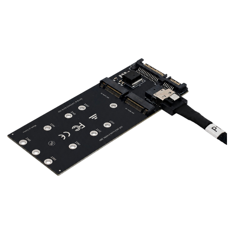 การ์ดอะแดปเตอร์ PCIe X16 SFF‑8 - Memory Card Ssd บทวิจารณ์และราคา
