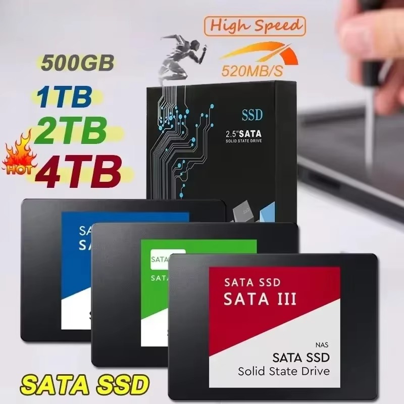 ฮาร์ดดิสก์ SSD SATA3 รุ่นใหม่  - Ssd 500Gb บทวิจารณ์และราคา