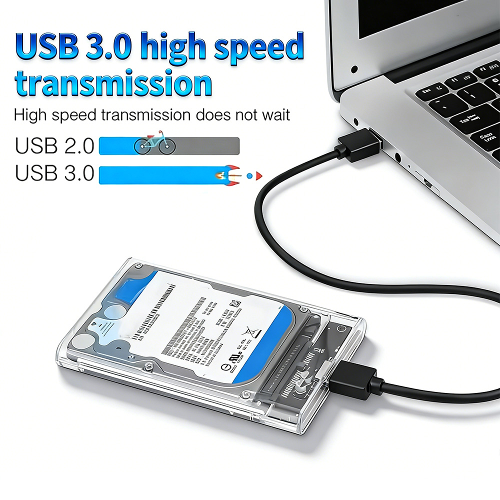 กล่องใส่ฮาร์ดดิสก์แบบใสขนาด 2. - External Ssd บทวิจารณ์และราคา