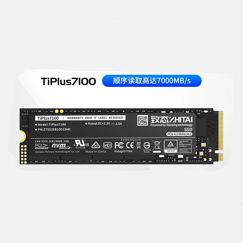 ZHITAI TiPlus7100 SSD M.2 2280 - Ssd 1Tb บทวิจารณ์และราคา