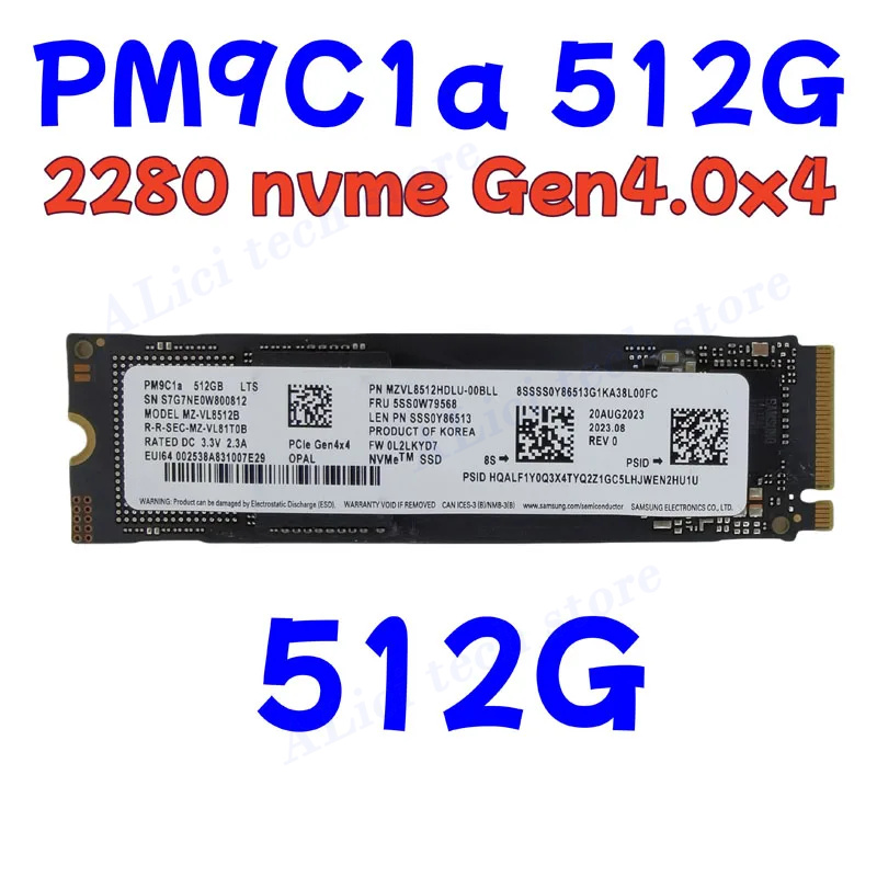 เดิมที่ใช้งานได้ Samsung PM9C1 - Samsung Ssd บทวิจารณ์และราคา